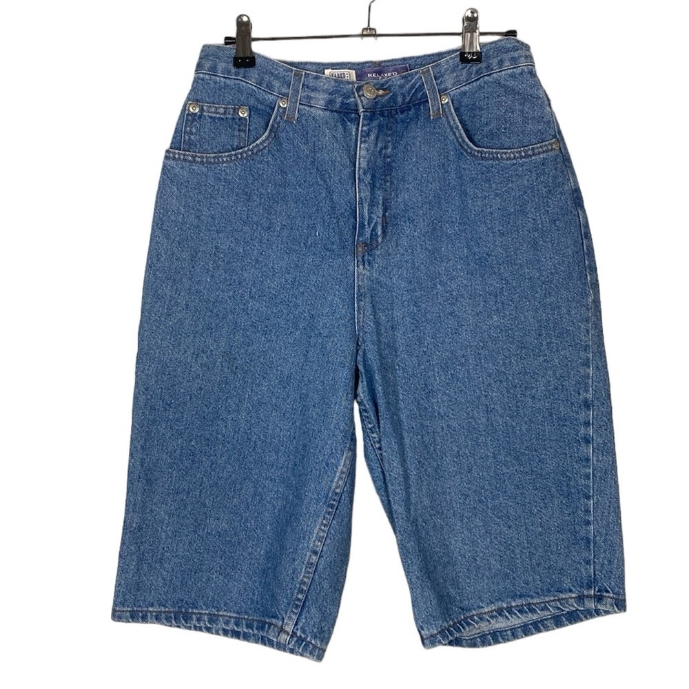 Vintage Faded Glory Bermuda Denim Shorts